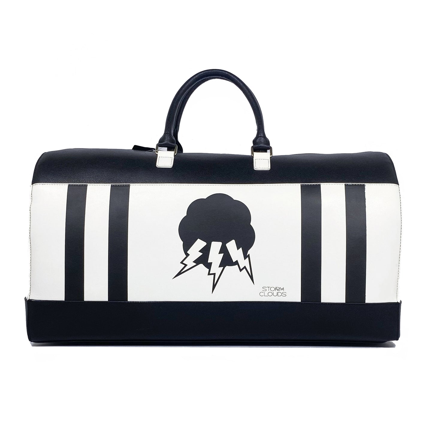 Alpha White Duffle Bag