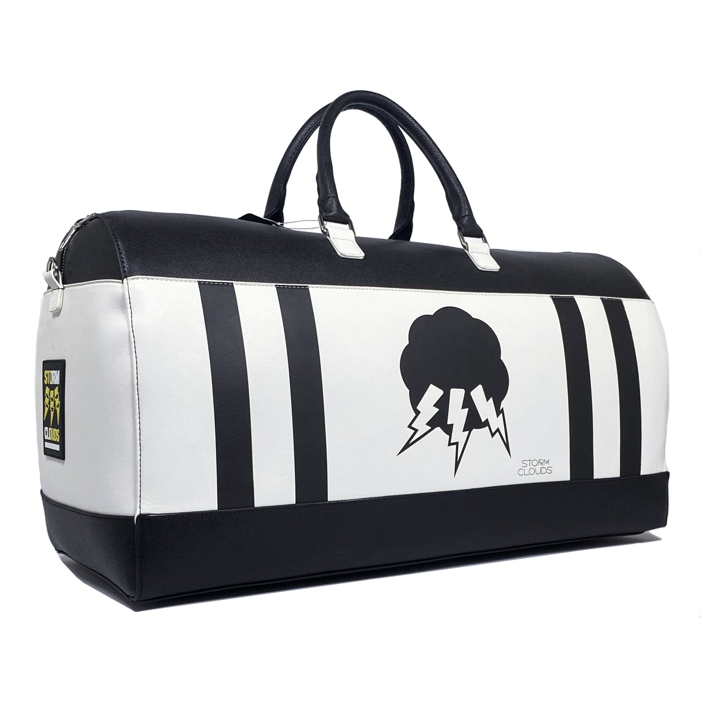 Alpha White Duffle Bag